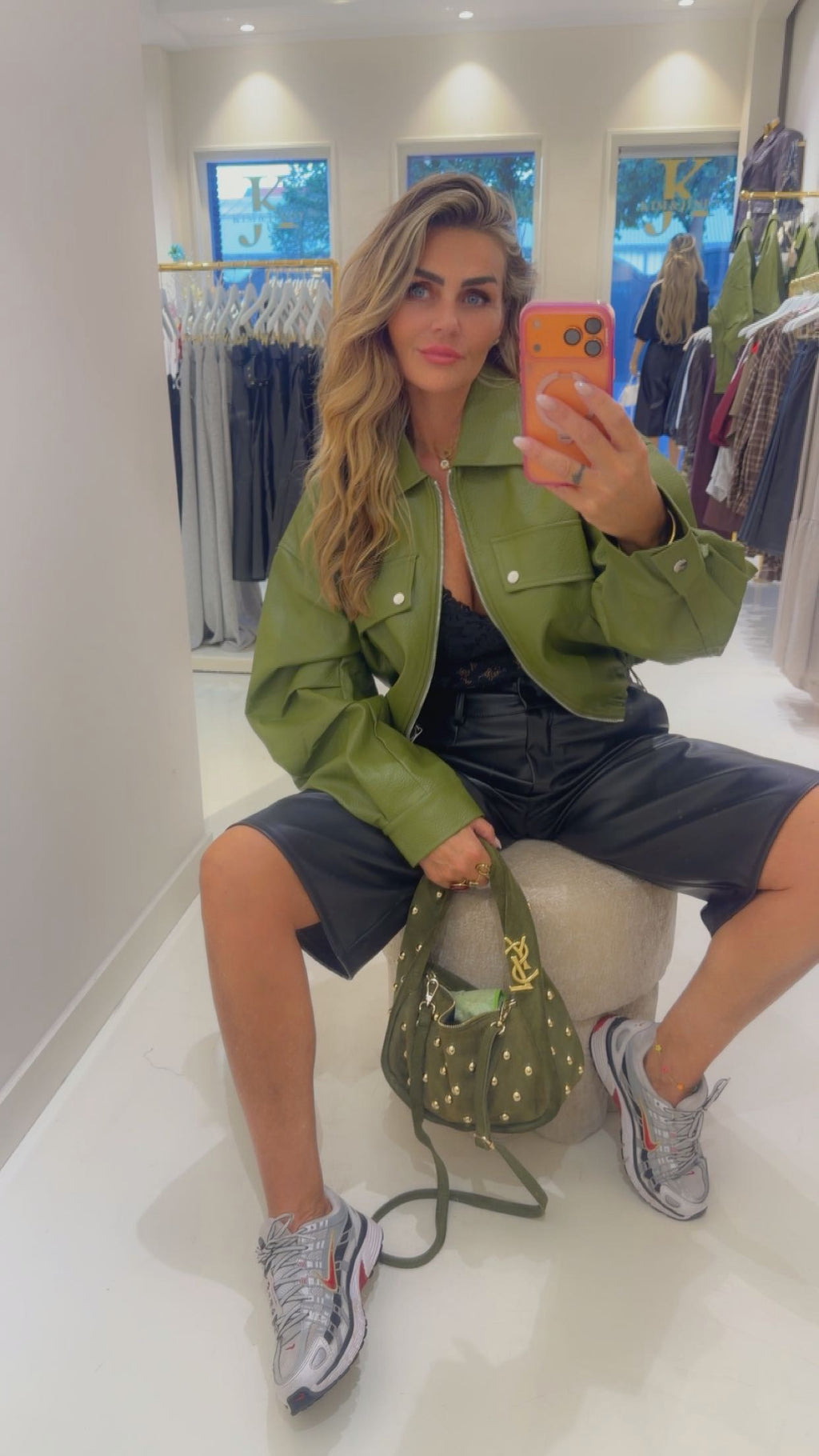 kylie matcha jacket