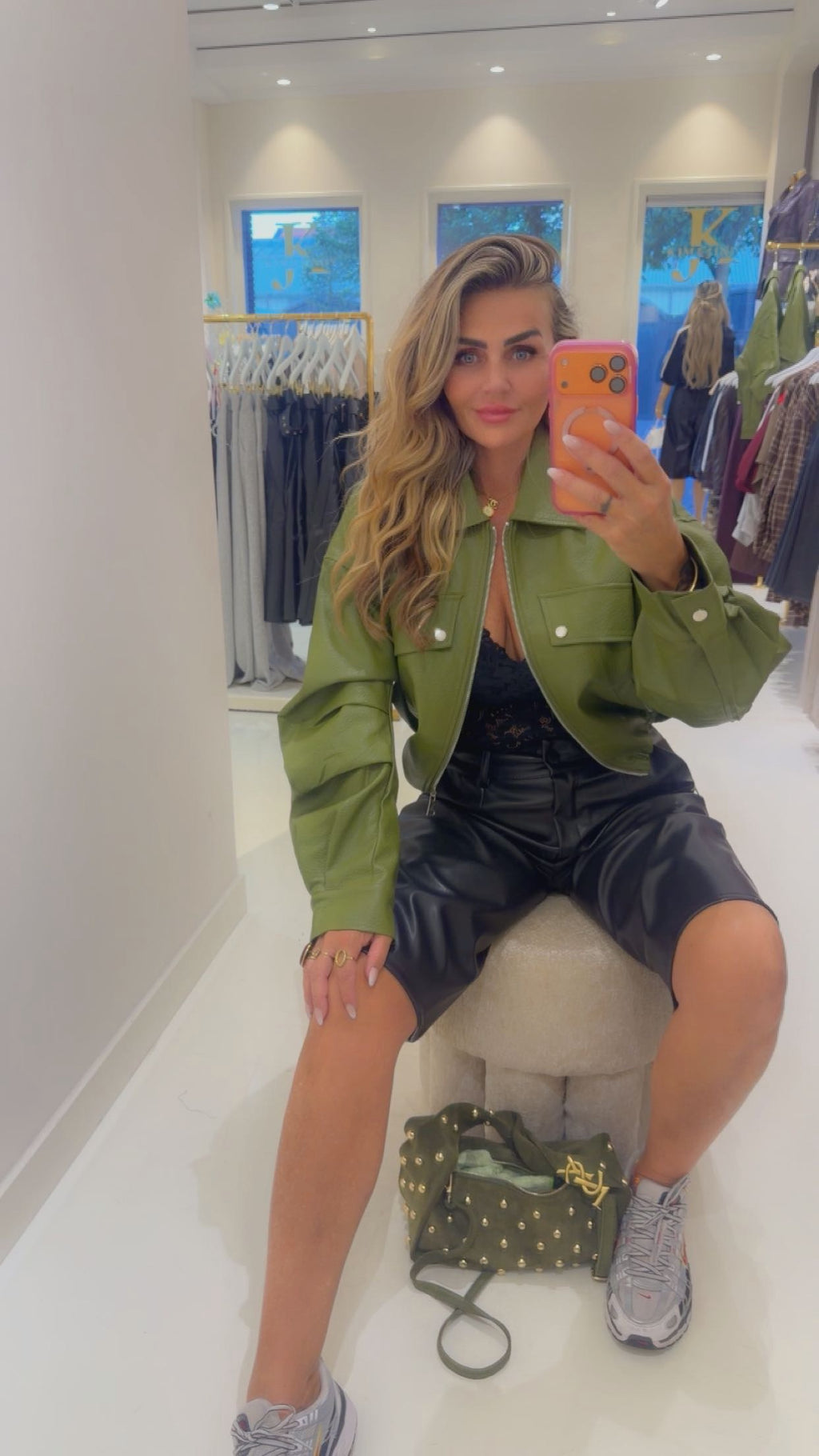 kylie matcha jacket