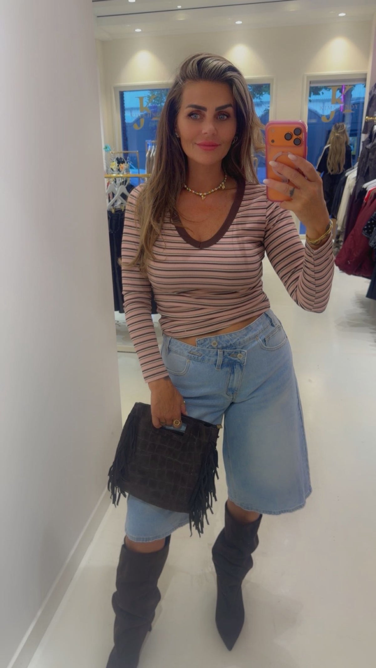 capri bermuda jeans