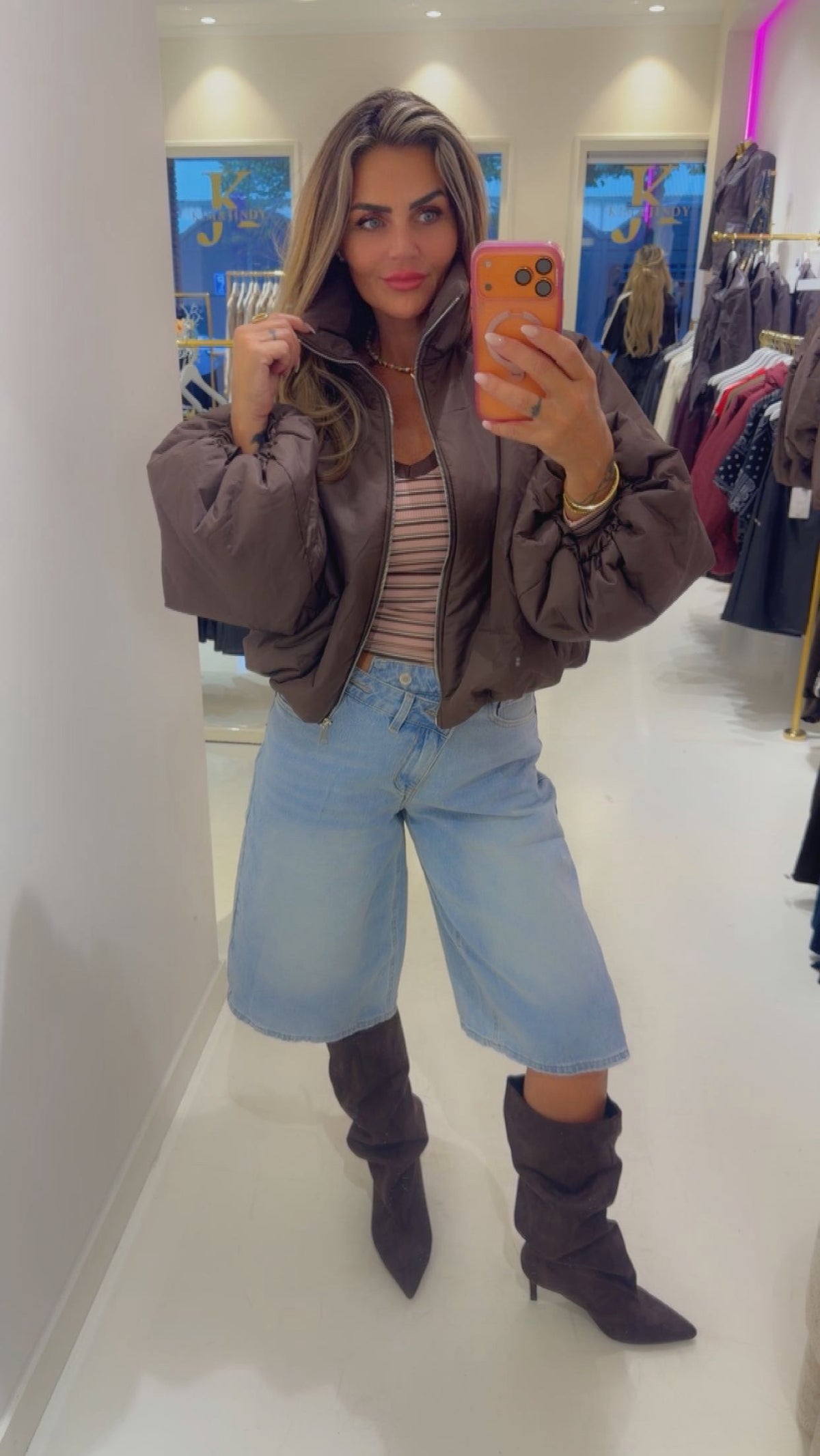capri bermuda jeans
