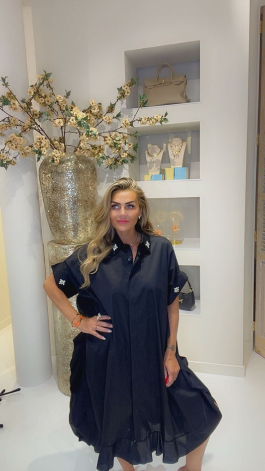 Blouse dress zwart laatste !