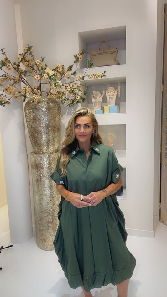 Blouse dress arms
