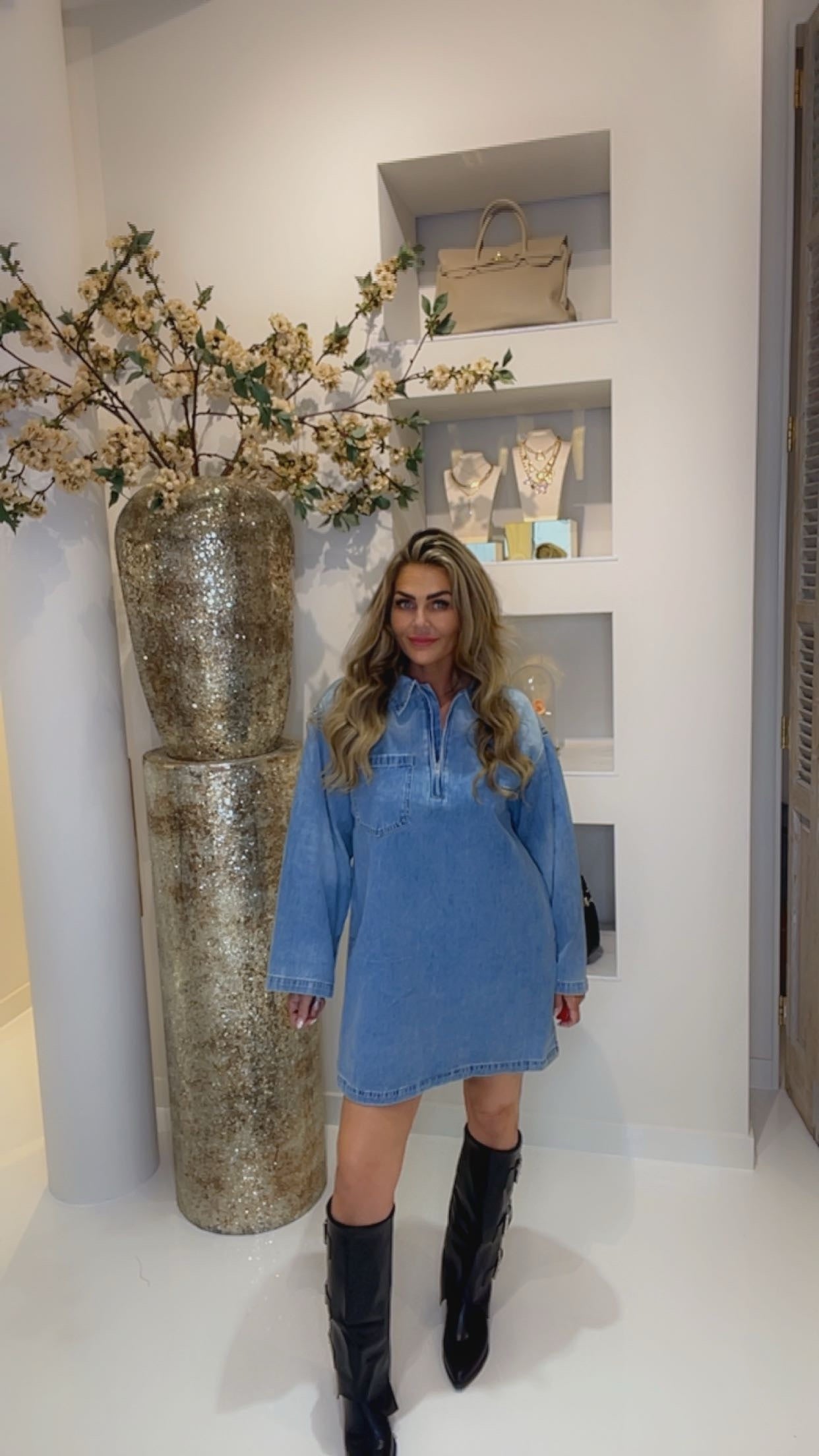 Jeans dress full