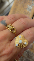 white hart ring