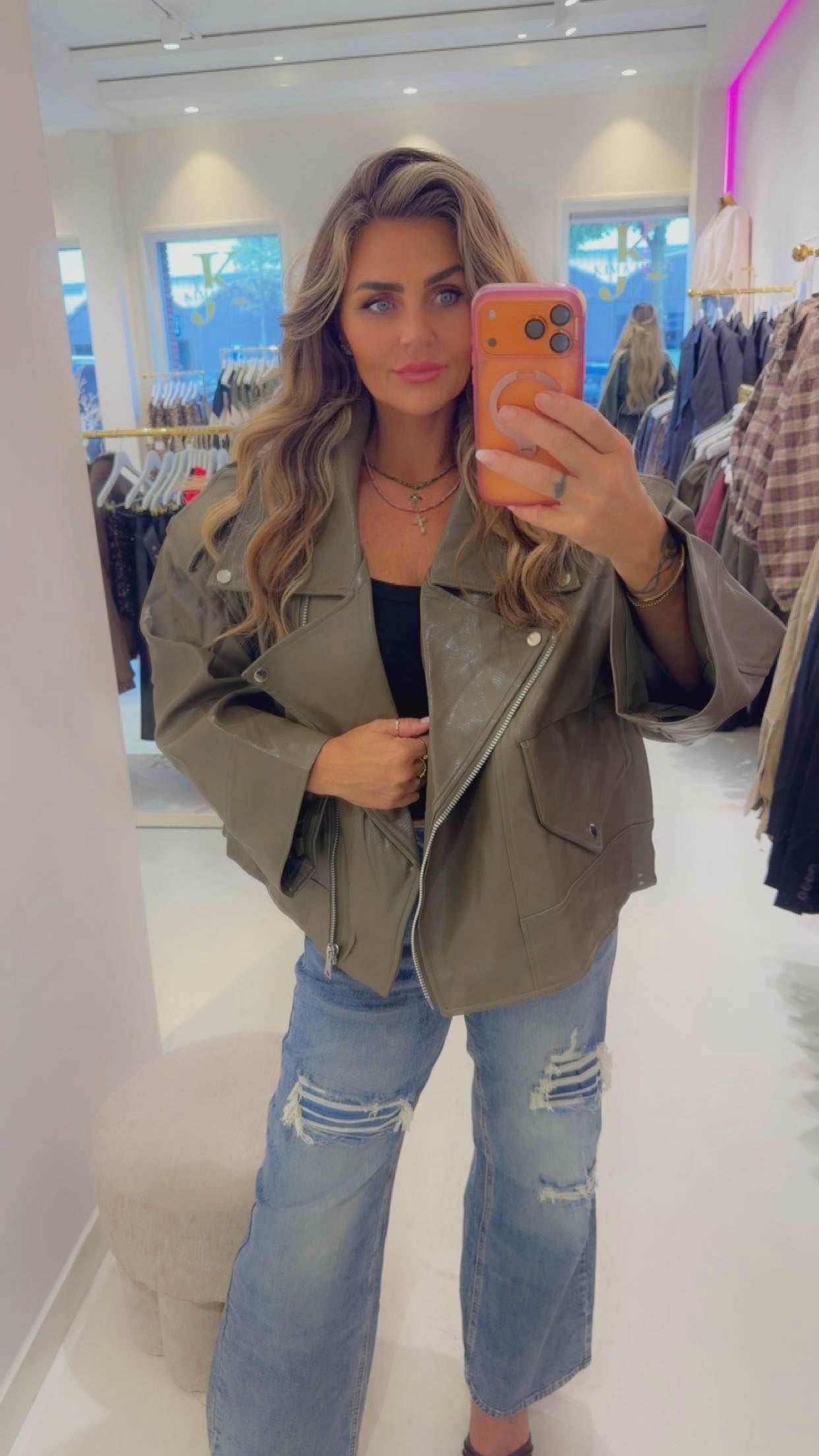 mandy jacket green