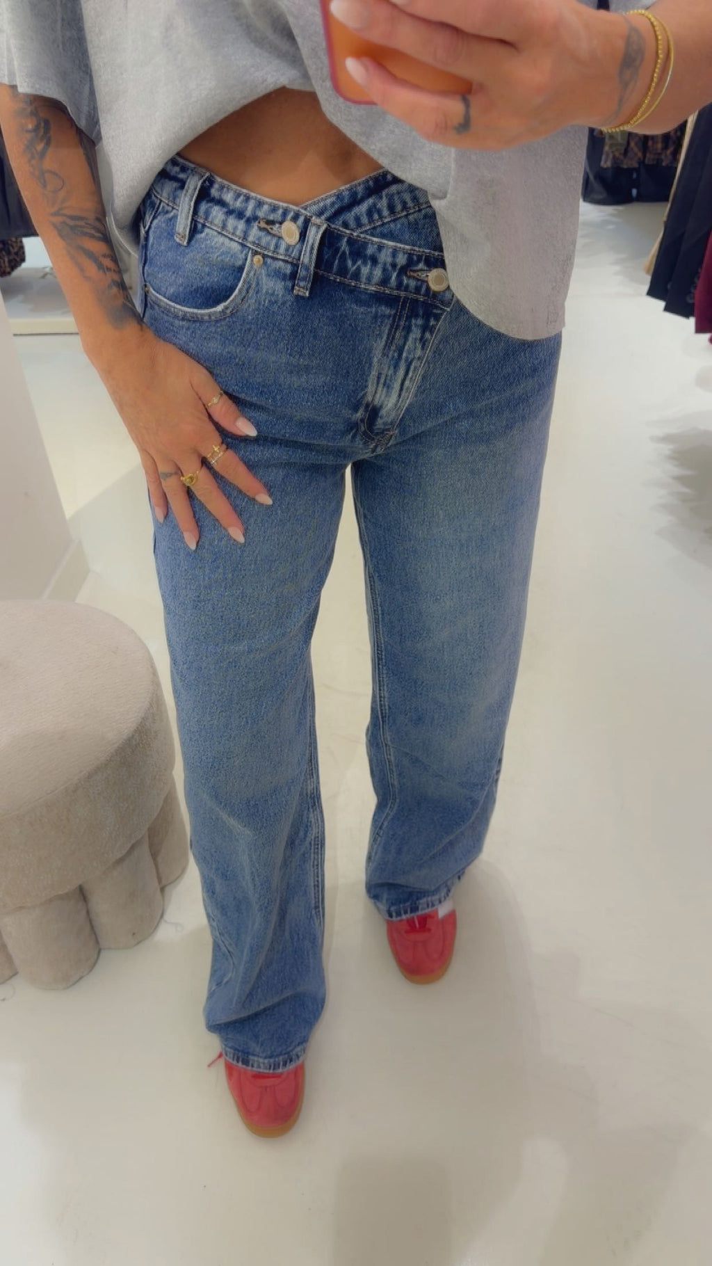 Laulia jeans crossed