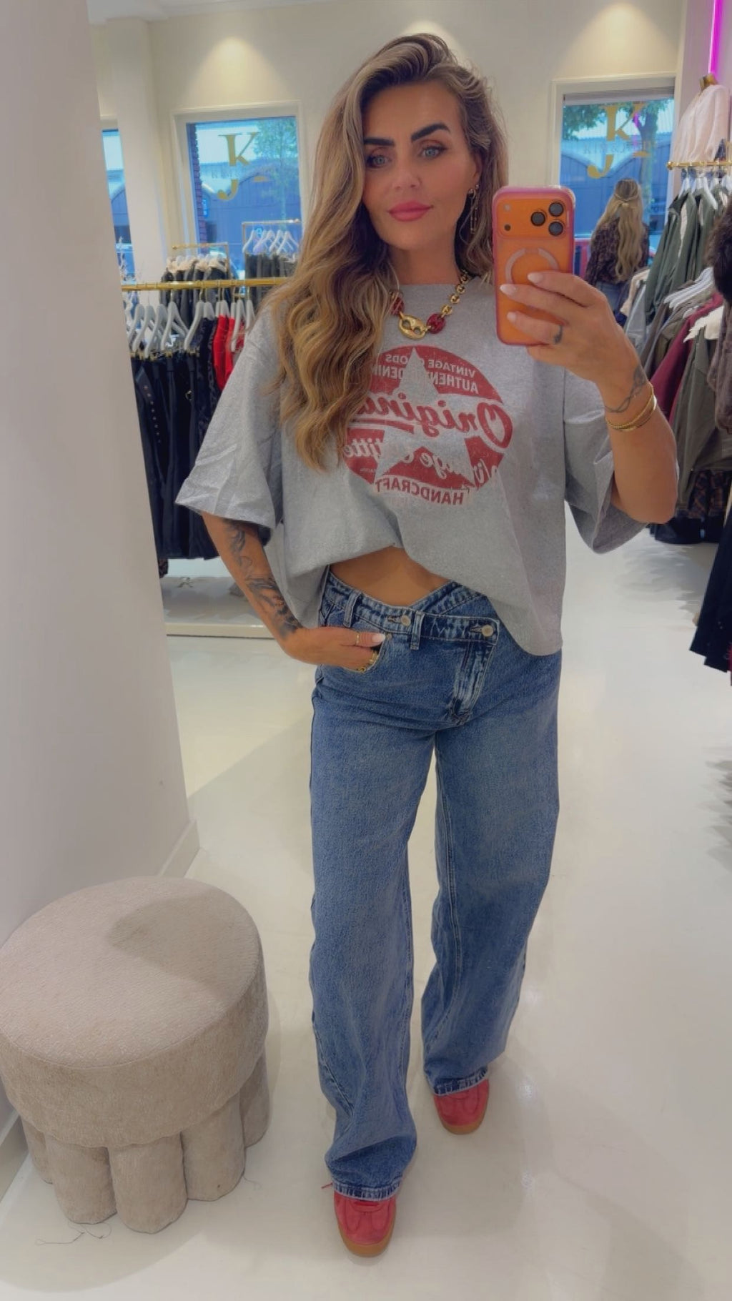Laulia jeans crossed