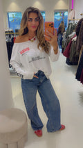 Missy longsleeve offsholder white