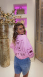 Chicago sweater roze