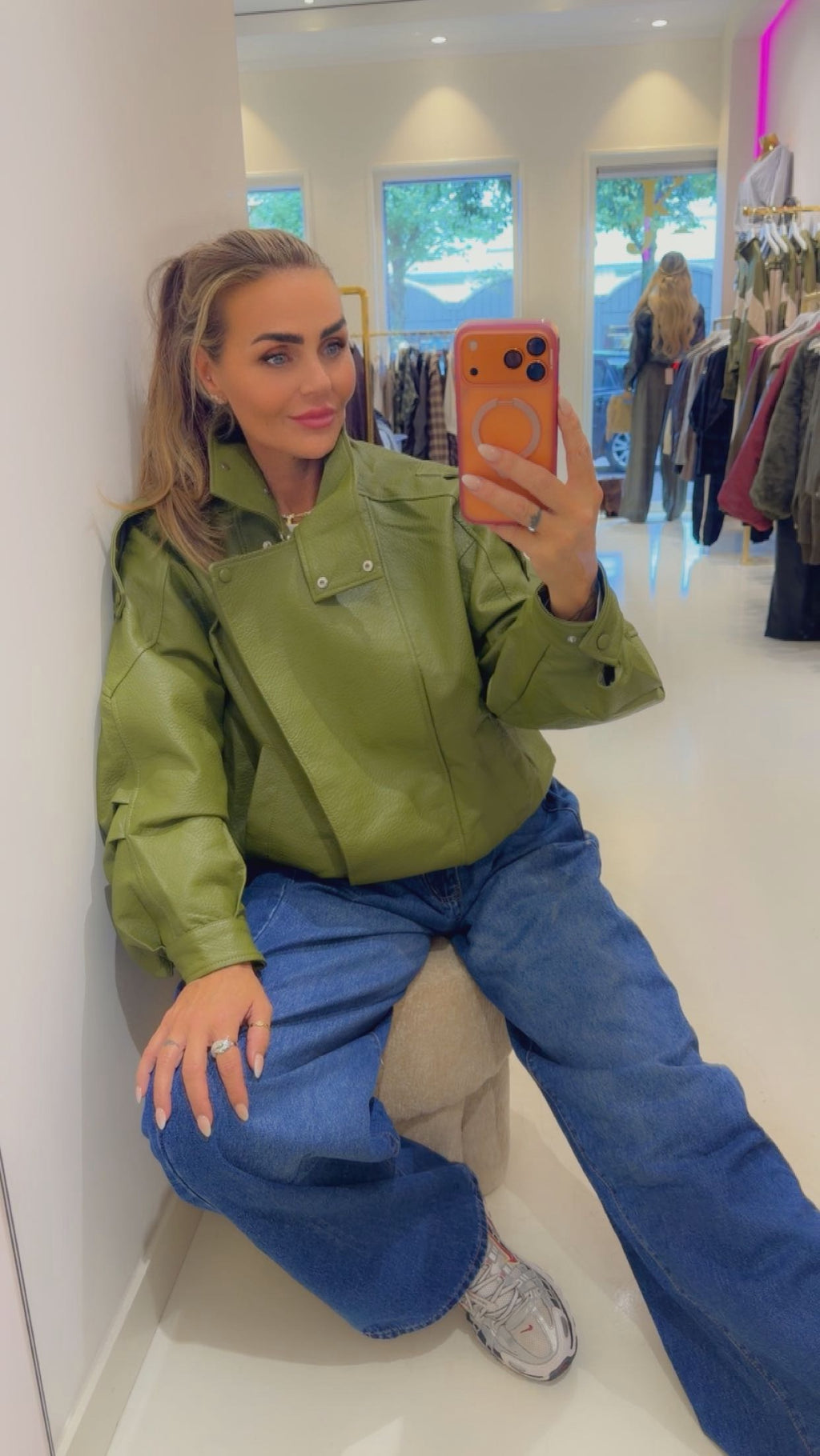 isa jacket matcha