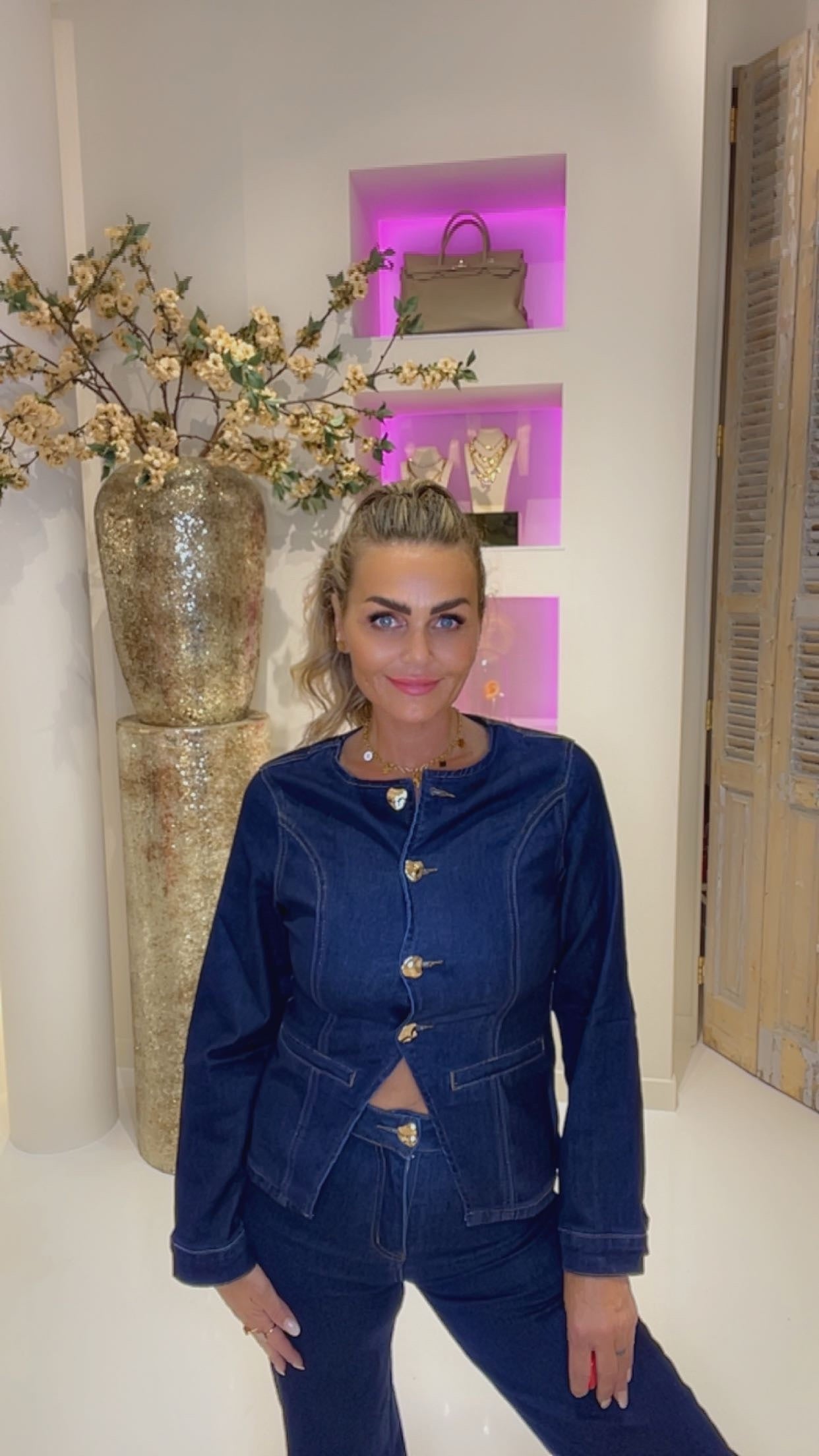 Jeans set top/jacket