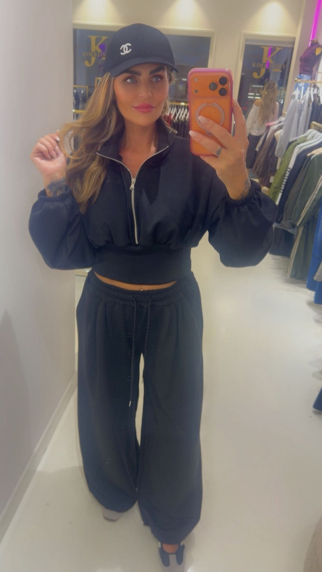 Bella jogging set zwart