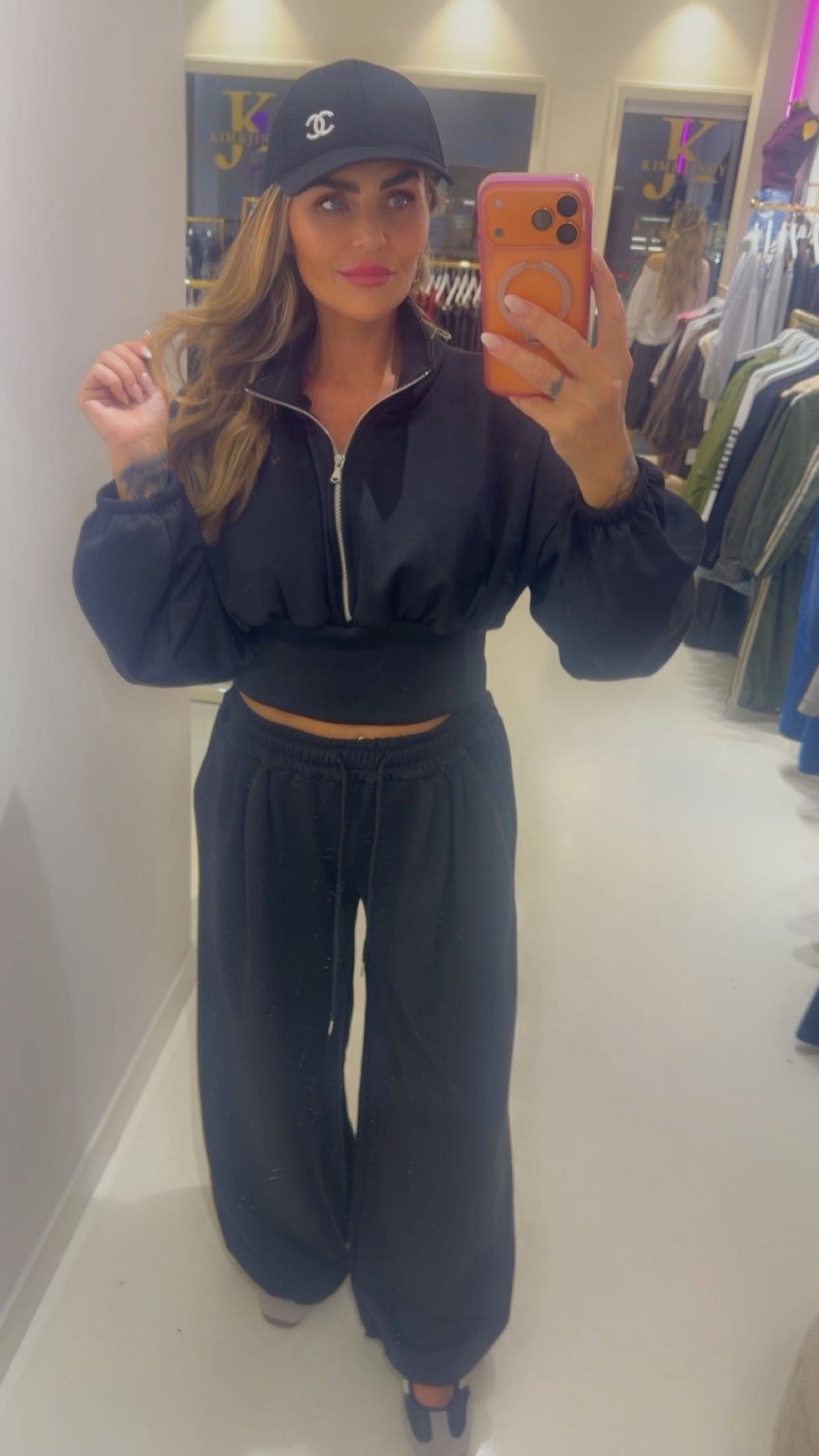 Bella jogging set zwart
