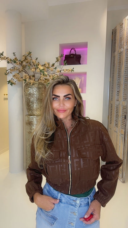 Fanny jacket bruin