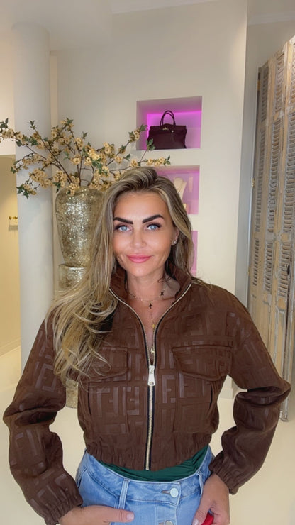 Fanny jacket bruin