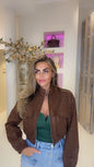 Fanny jacket bruin