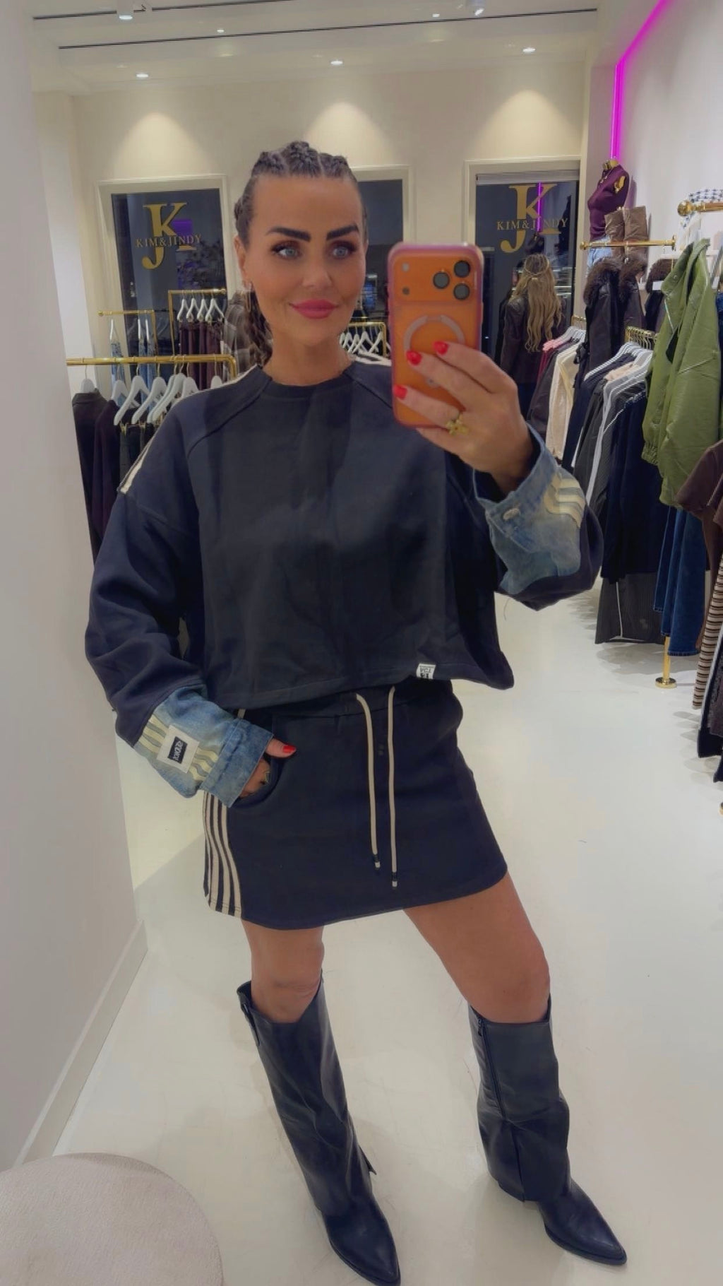 Kim 2-delige set rok/sweater