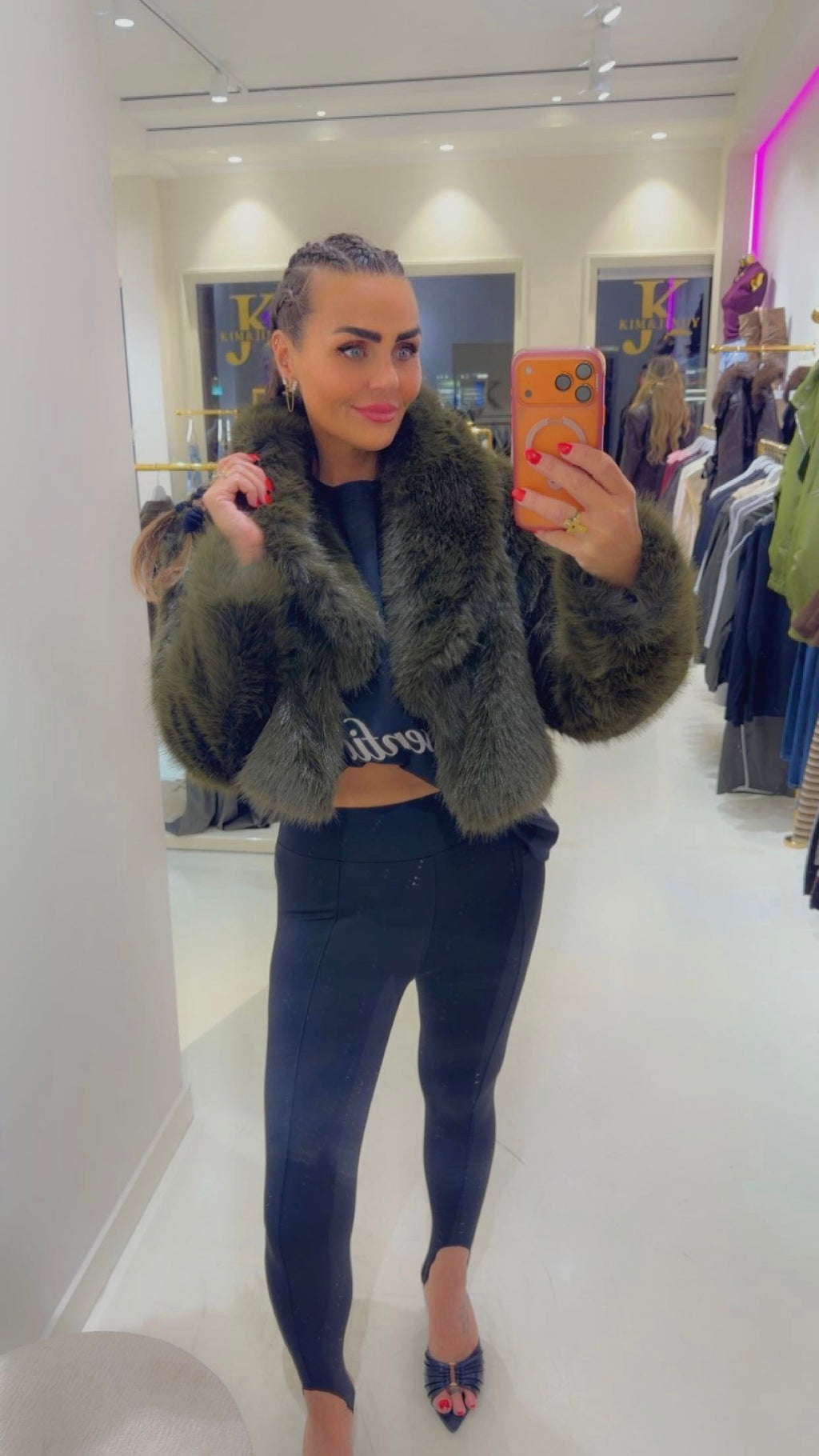 Bontjas groen