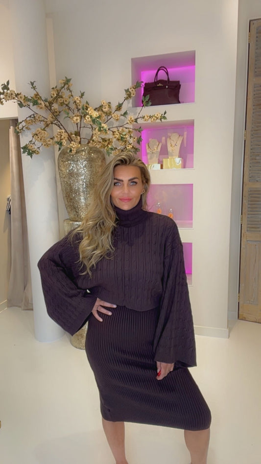 Sweater dress 2 piece