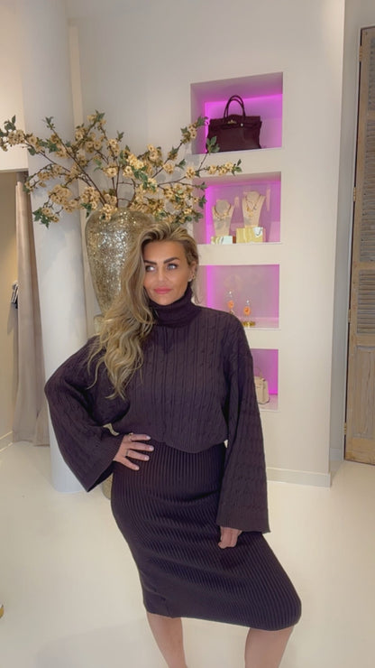 Sweater dress 2 piece