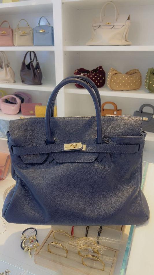 bridget bag xl donker blauw
