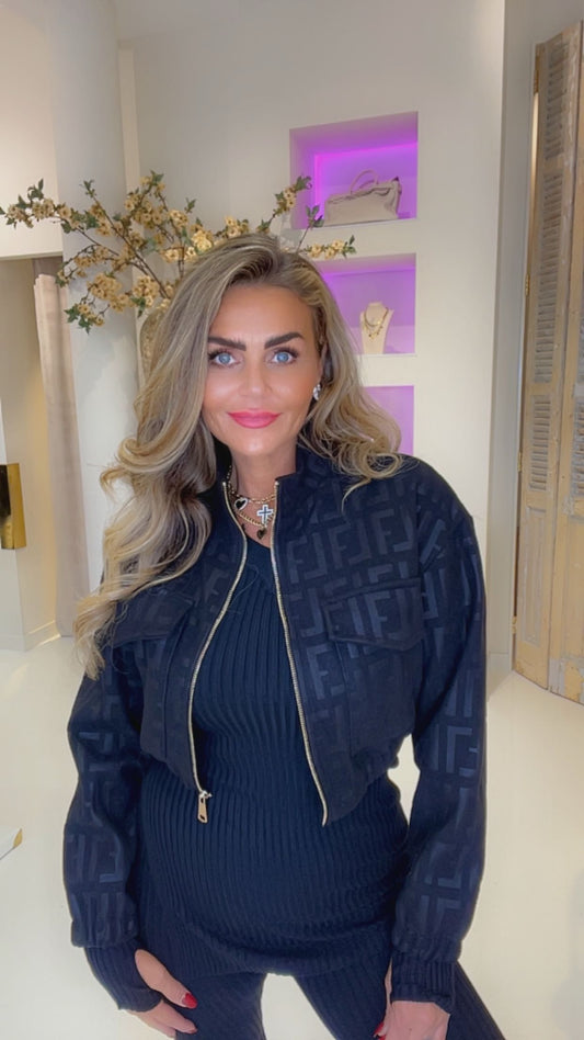 fanny jacket zwart