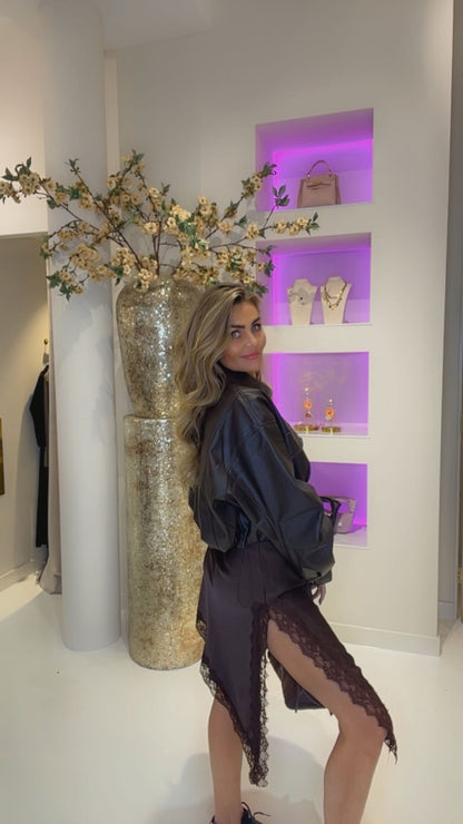goldy dress brown