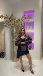 goldy dress black