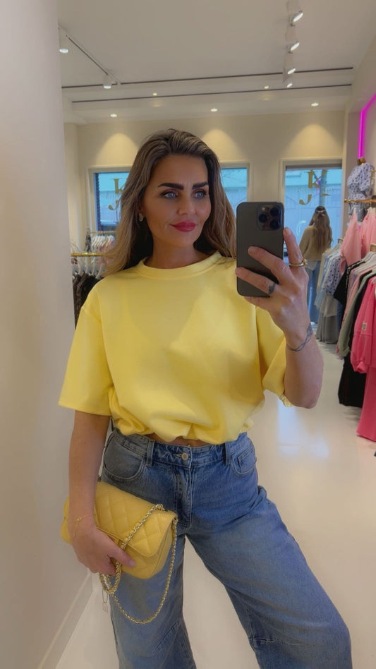 Bibi tee butteryellow