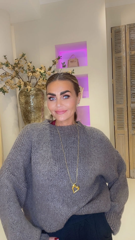 gisley sweater taupe