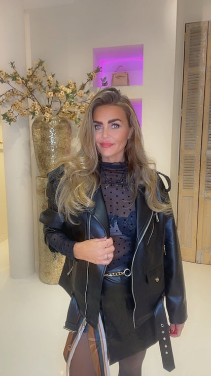 robin biker jacket laatste !