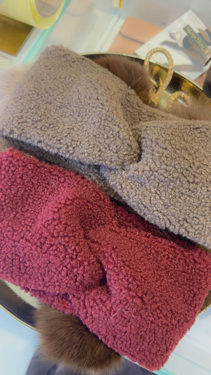 teddy haarband brown