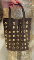 tas suède leer brown