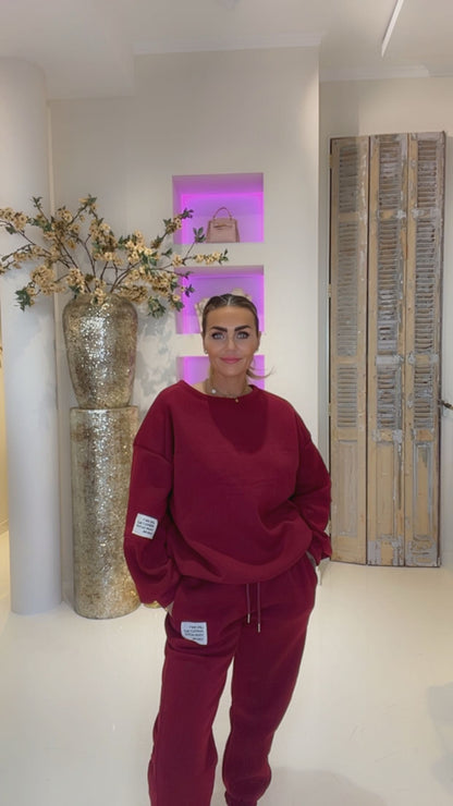 life ins’t perfect burgendy