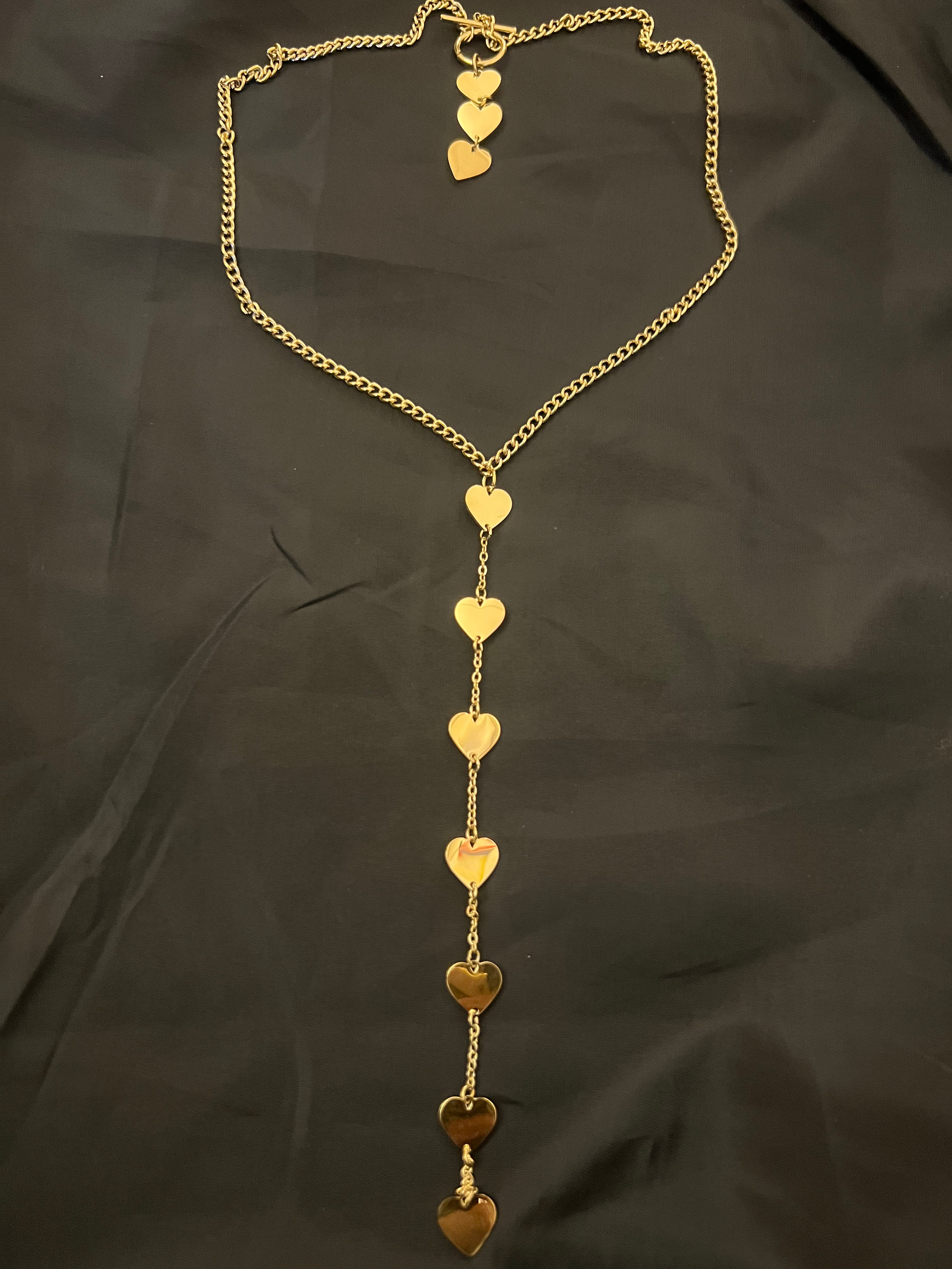 hartjes ketting lang