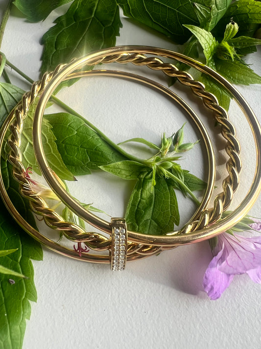 3 set bangle armbanden