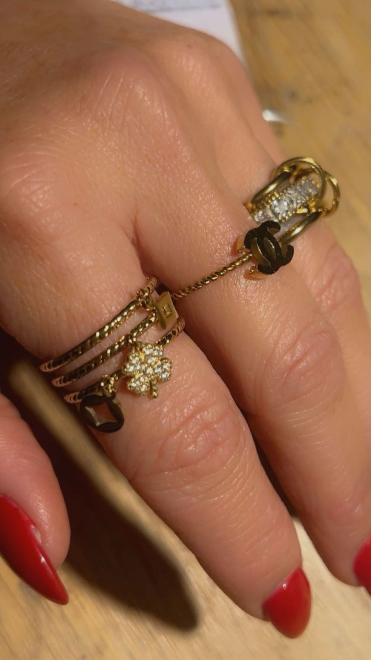 klaver bedel ring