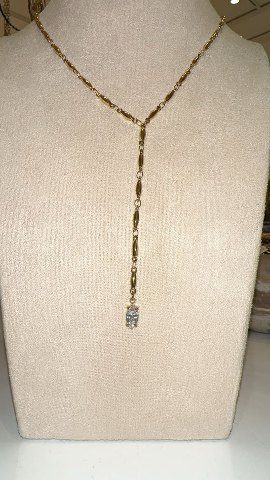 stone y necklace