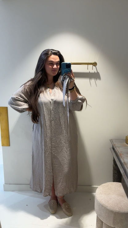 Samanta dress taupe