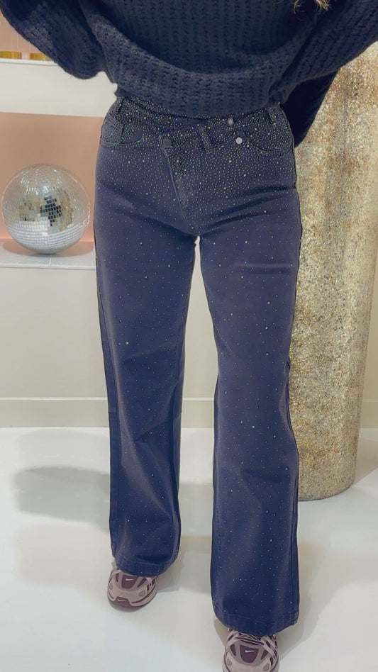 tilly strass jeans black
