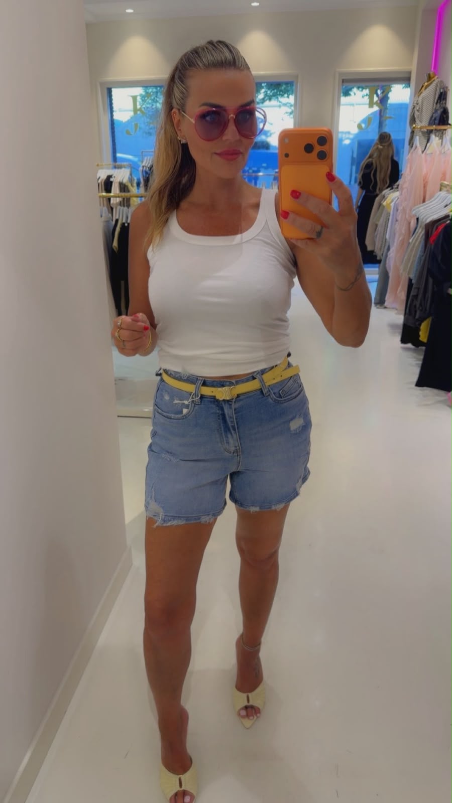 Bliss jeans short