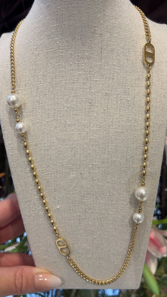 hermien strass ketting