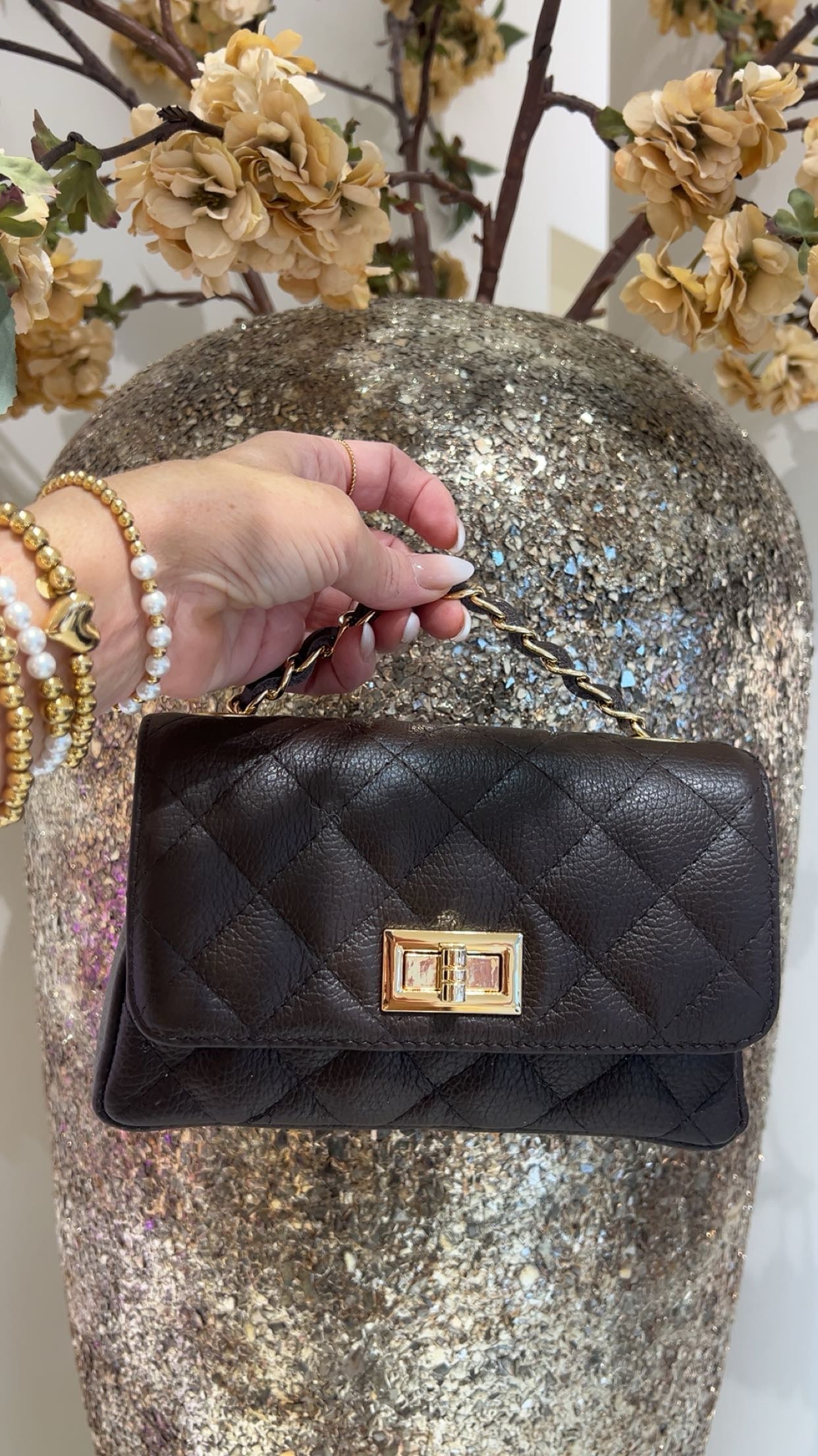 chantal bag brown s