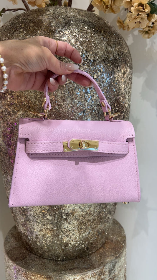 iconic bag  pink