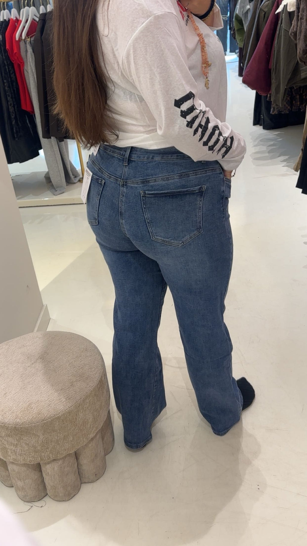Jane jeans blauw 40-48