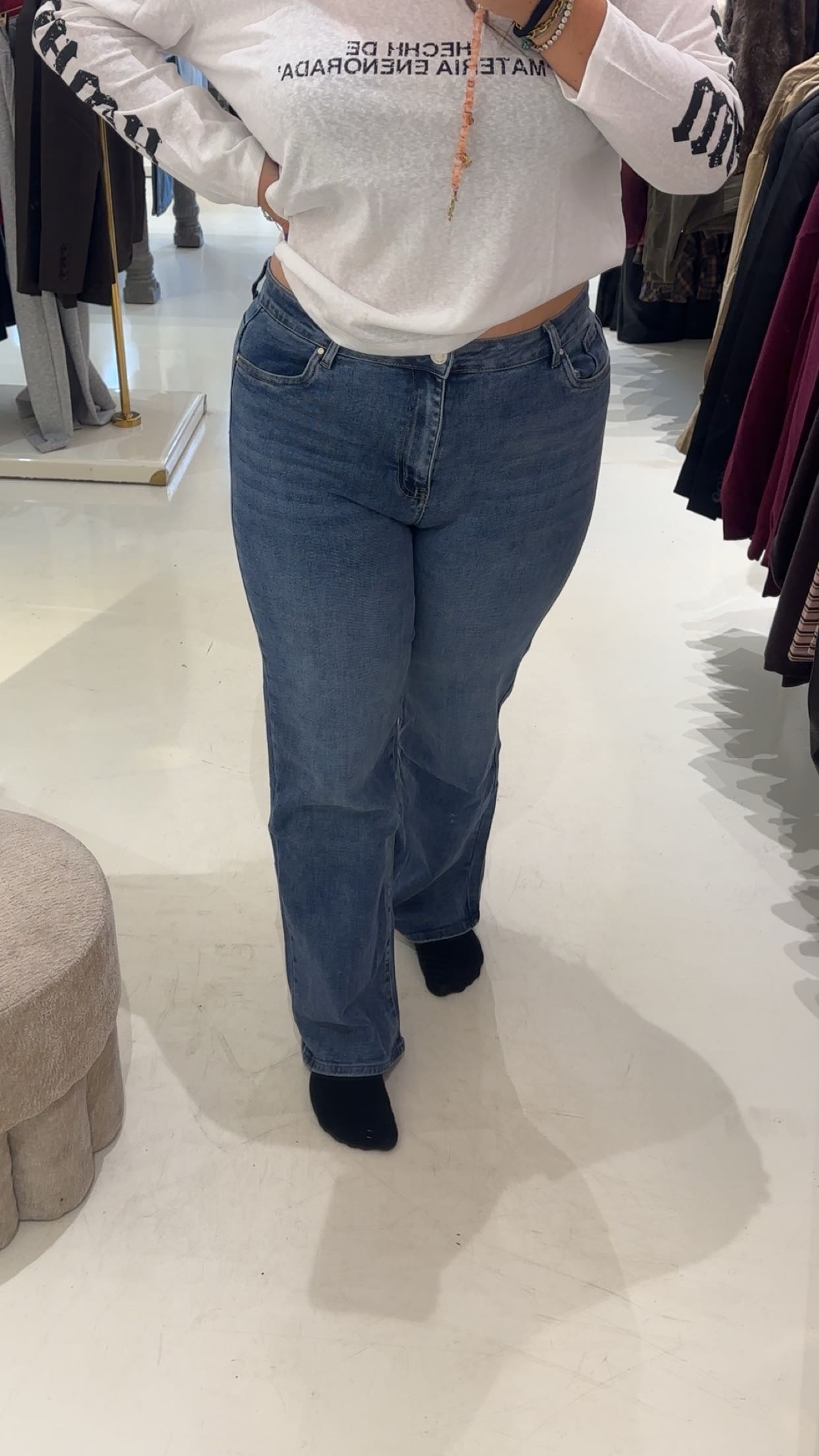 Jane jeans blauw 40-48