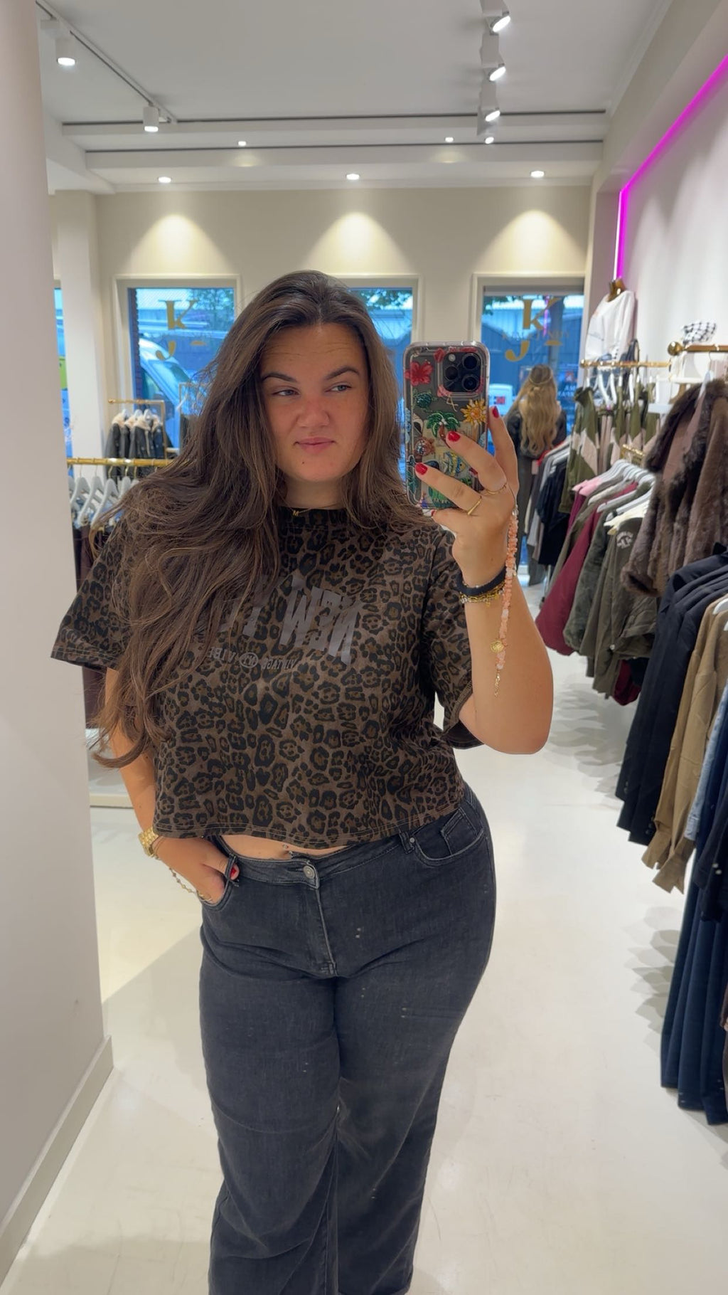 NY Leopard T-shirt