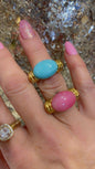 Stone ring turquoise