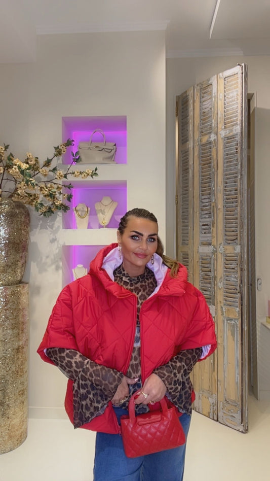 Jenny bodywarmer rood