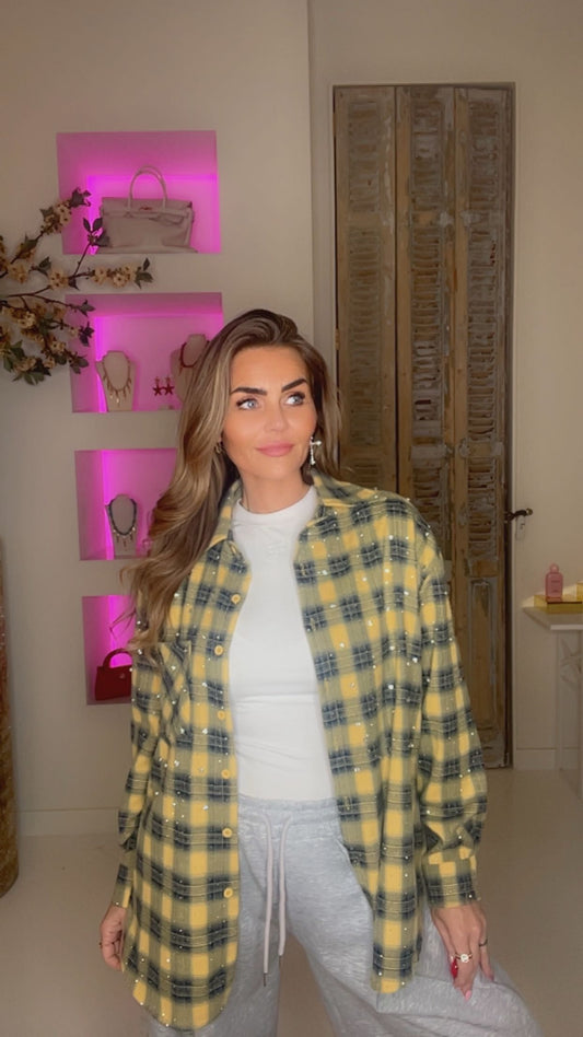 roxie diamant blouse yellow